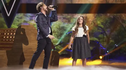 David Bisbal y Triana Jiménez, arte y poderío cantando ‘Lo tenga o no’ en la Final de ‘La Voz Kids’ David Bisbal y Triana Jiménez, arte y poderío cantando ‘Lo tenga o no’ en la Final de ‘La Voz Kids’