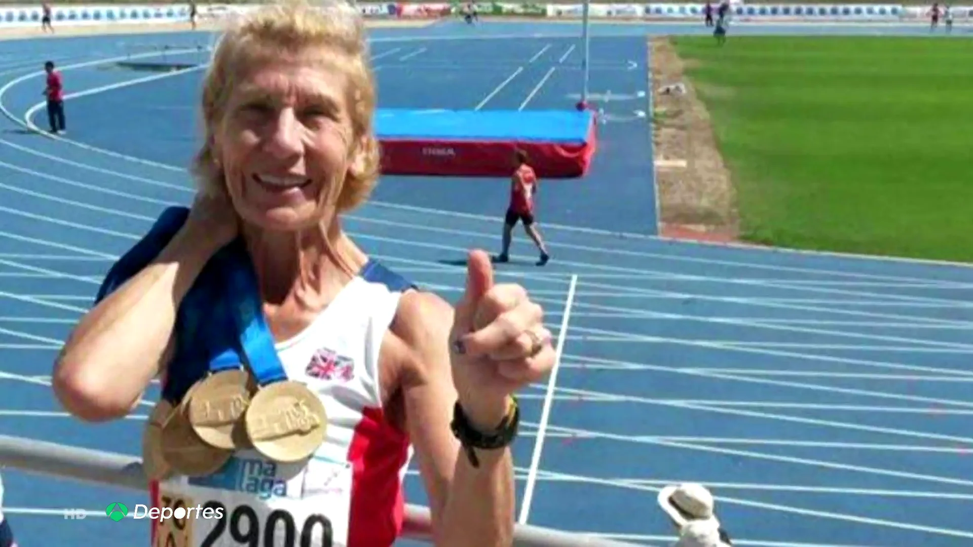 Angela Copson, la atleta de 75 años que es capaz de bajar de los 4 minutos el kilómetro Angela Copson, la atleta de 75 años que es capaz de bajar de los 4 minutos el kilómetro
