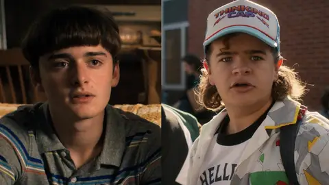 Will (Noah Schnapp) y Dustin (Gaten Matarazo) en 'Stranger Things' Will (Noah Schnapp) y Dustin (Gaten Matarazo) en 'Stranger Things'