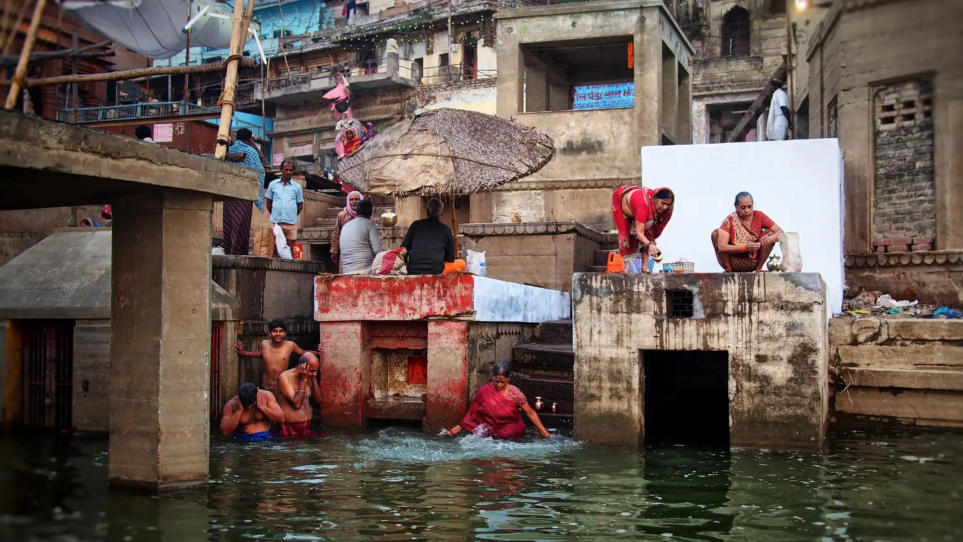 Imagen de un r&iacute;o en India