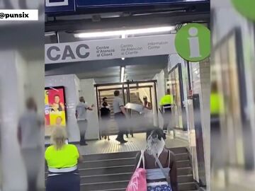 Agresión a un vigilante de seguridad de una estación de tren en Barcelona