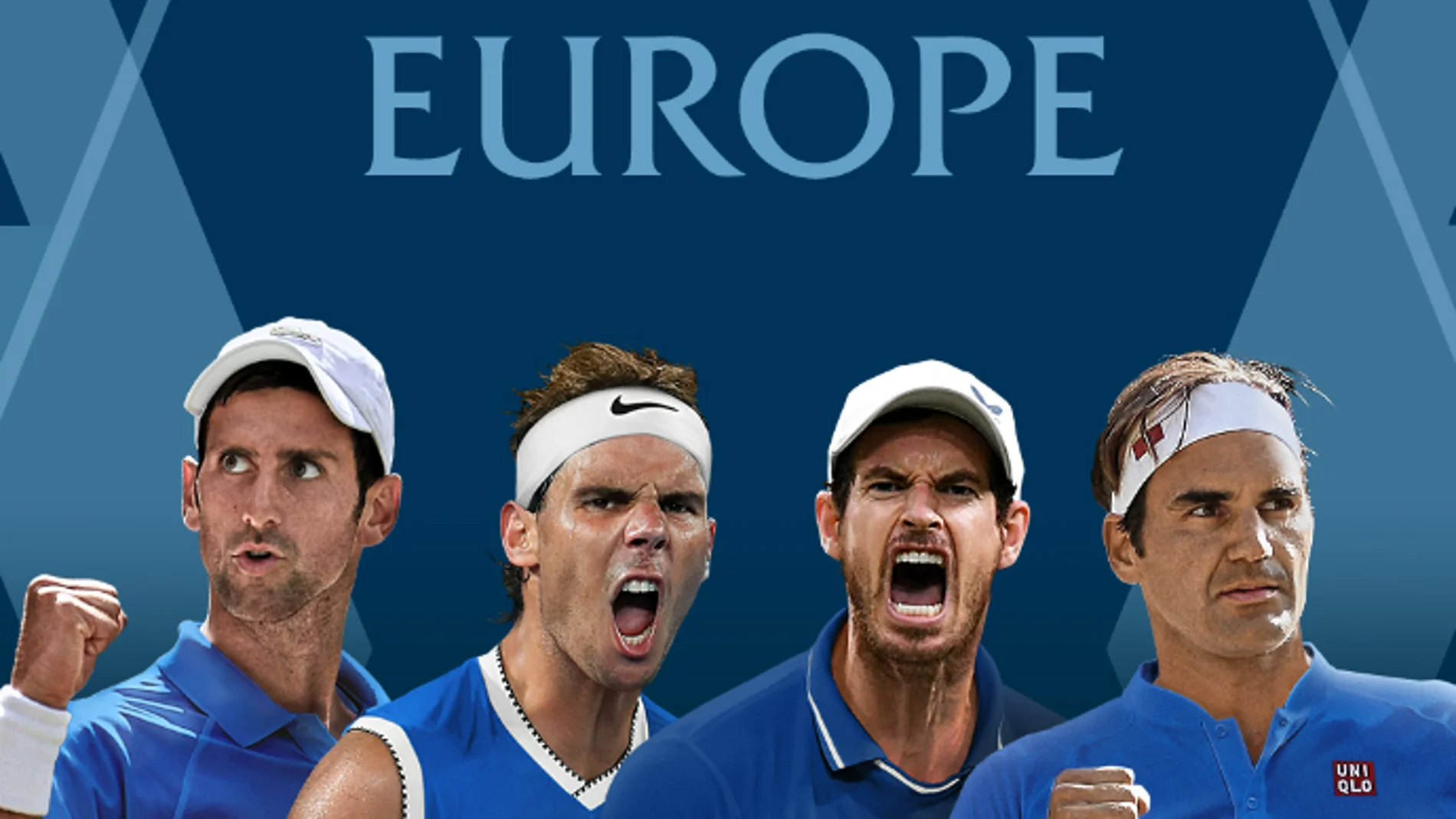 El mejor equipo de la historia del tenis: Djokovic se une a Nadal, Federer y Murray en la Laver Cup