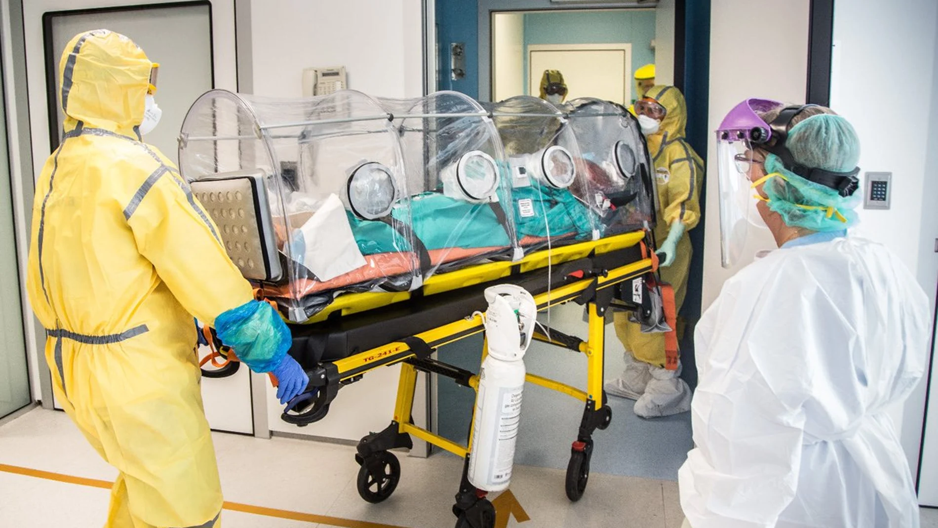 El Hospital Universitario Donostia acoge al paciente contagiado de fiebre hemorrágica 
