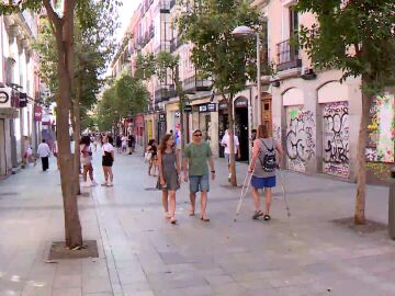 Una calle de Madrid