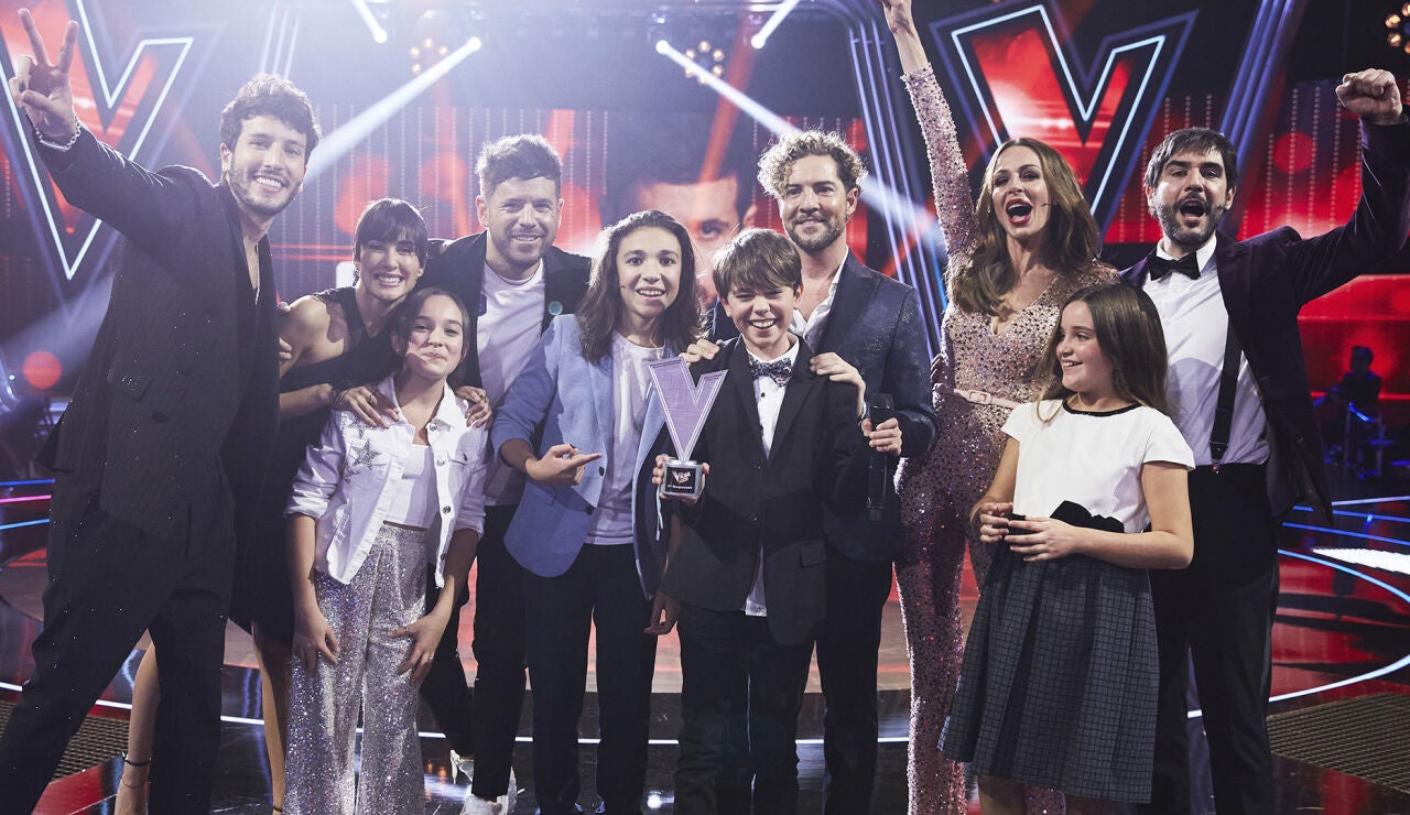 Así ha sido la Final de ‘La Voz Kids’: Pol Calvo gana rodeado de grandes invitados en una gala convertida en concierto
