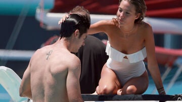 Alice Campello y Álvaro Morata