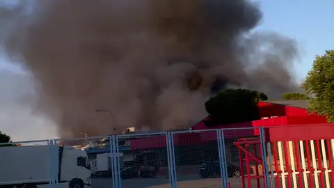 Incendio Mercamadrid Incendio Mercamadrid