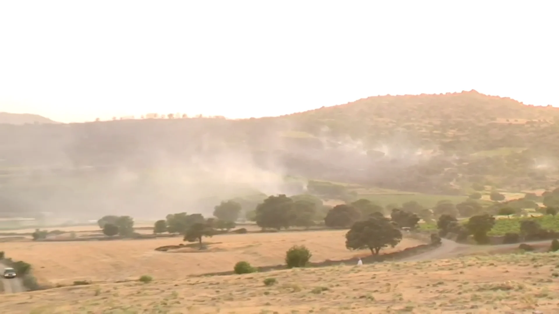 Declarado nivel 2 el incendio de San Juan de la Nava, Ávila Declarado nivel 2 el incendio de San Juan de la Nava, Ávila
