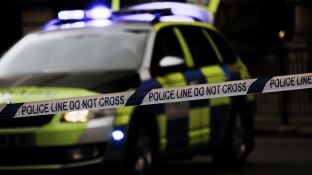 Cord&oacute;n policial en Estados Unidos