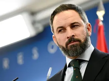 El presidente de Vox, Santiago Abascal El presidente de Vox, Santiago Abascal