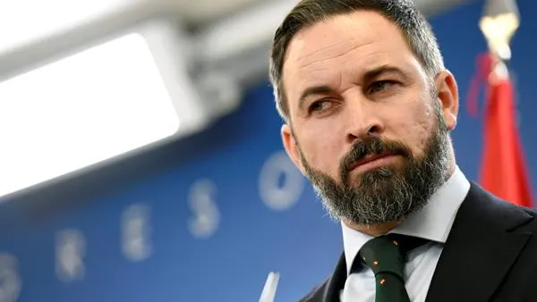 El presidente de Vox, Santiago Abascal El presidente de Vox, Santiago Abascal