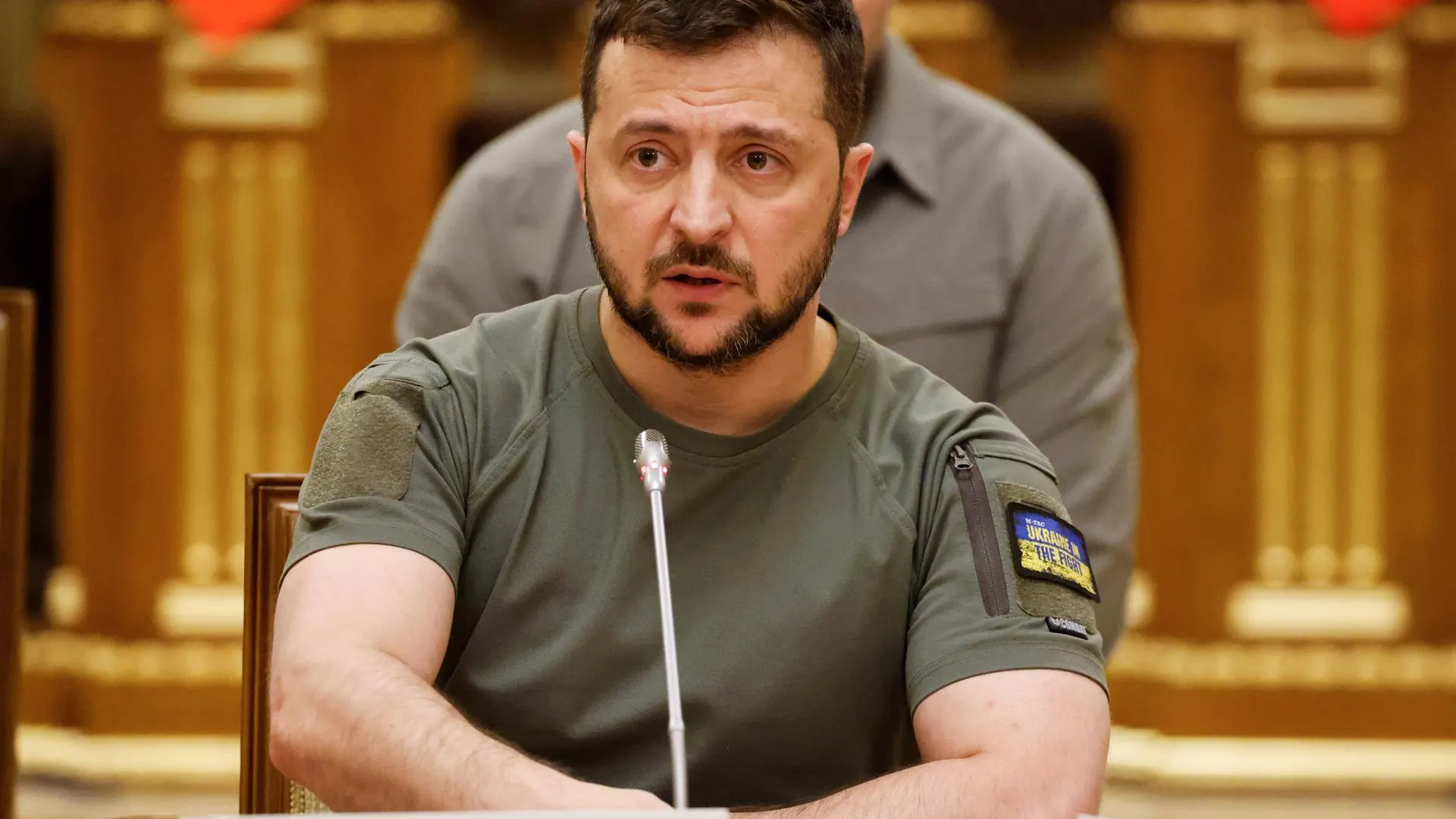 El presidente de Ucrania, Volod&iacute;mir Zelenski