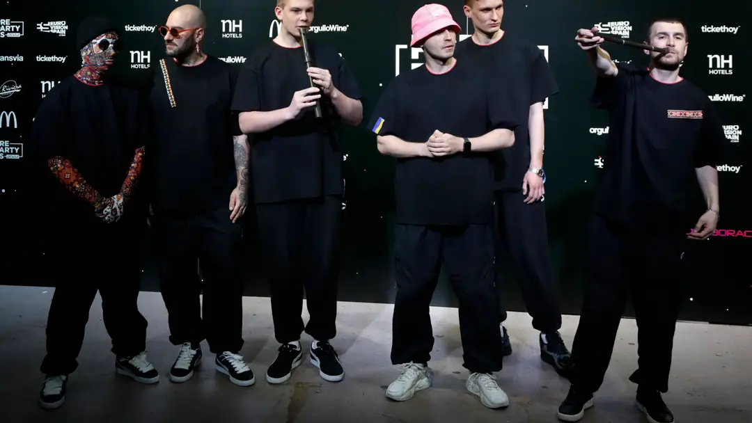 "Kalush Orchestra", los representantes de Ucrania y ganadores de Eurovisión 2022 "Kalush Orchestra", los representantes de Ucrania y ganadores de Eurovisión 2022