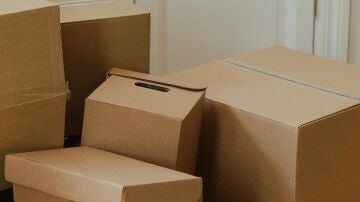 Imagen de achivo de unas cajas de cart&oacute;n. 