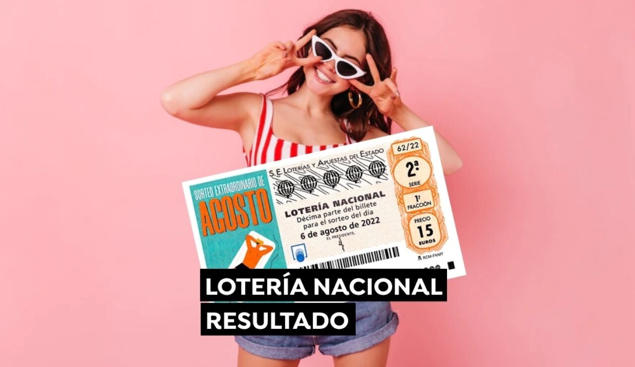 Sorteo Extraordinario de la Lotería Nacional de hoy sábado 6