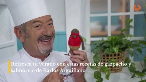 Refresca tu verano con las mejores recetas de gazpacho y salmorejo de Karlos Arguiñano Refresca tu verano con las mejores recetas de gazpacho y salmorejo de Karlos Arguiñano