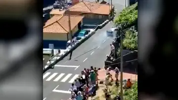 Muere una niña de 12 años tras ser atropellada en el rally de Madeira