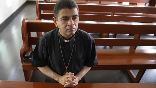 El obispo nicaragüense Rolando Álvarez, víctima de la represión de Daniel Ortega en Nicaragua El obispo nicaragüense Rolando Álvarez, víctima de la represión de Daniel Ortega en Nicaragua