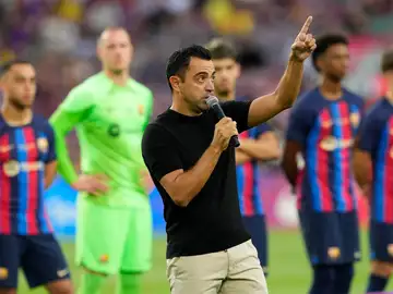 Xavi Hernández, en el Trofeo Joan Gamper Xavi Hernández, en el Trofeo Joan Gamper