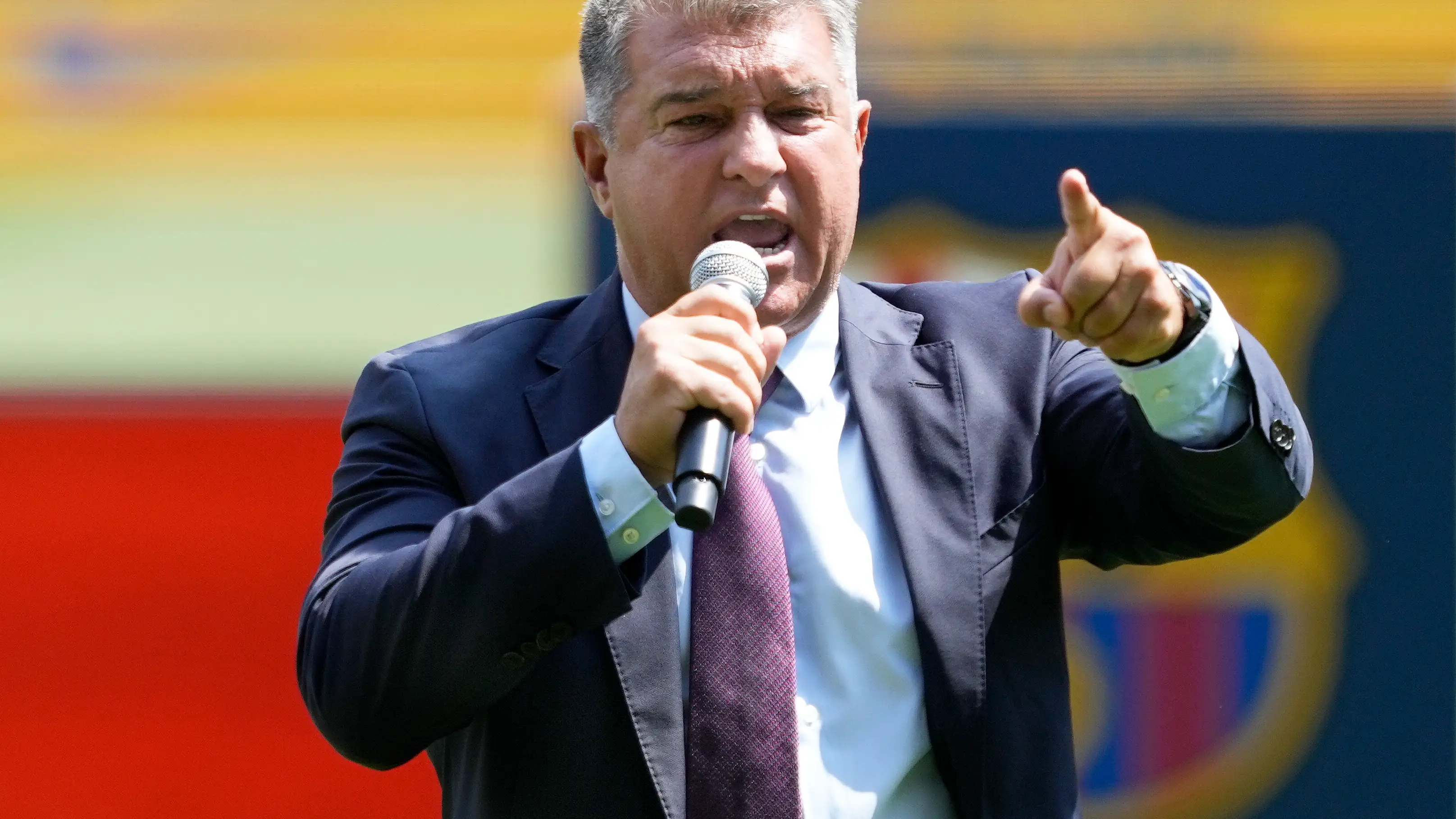 Joan Laporta, presidente del FC Barcelona Joan Laporta, presidente del FC Barcelona