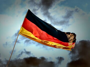 Imagen de una bandera de Alemania