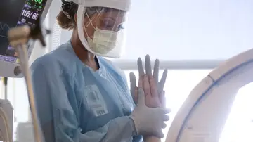 Imagen de una profesional sanitaria Imagen de una profesional sanitaria