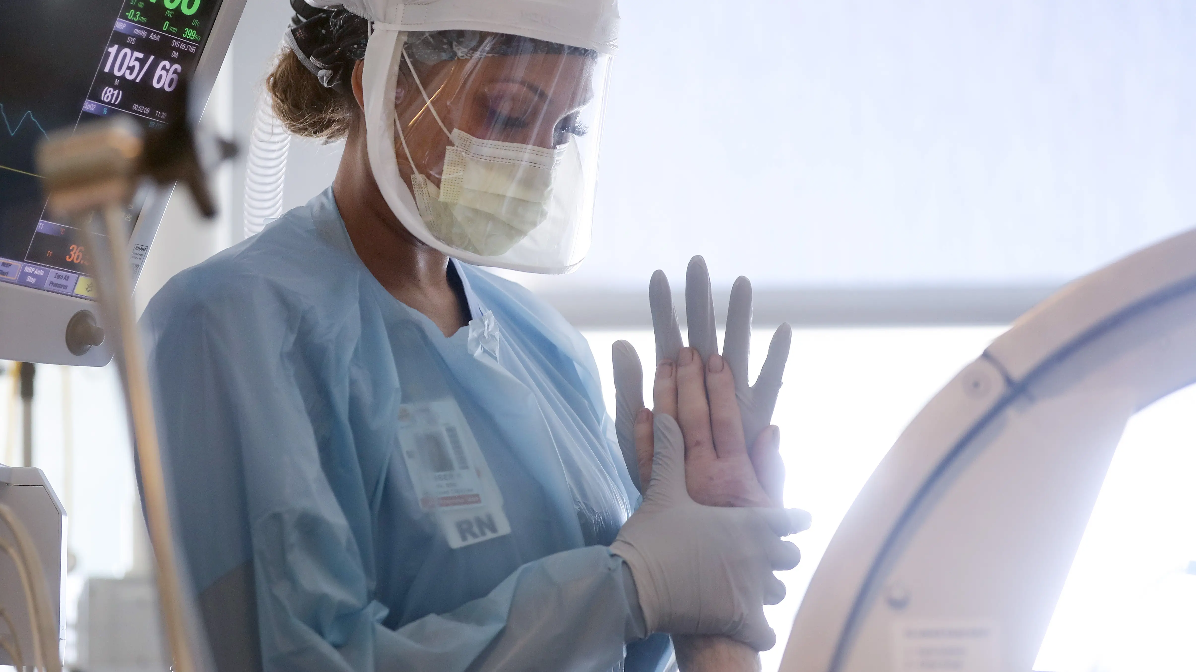 Imagen de una profesional sanitaria Imagen de una profesional sanitaria