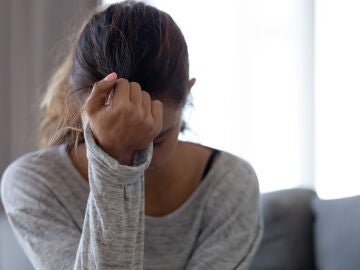 Mujer traumada