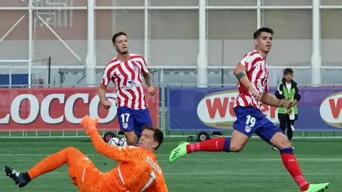 Morata marca ante la Juventus Morata marca ante la Juventus