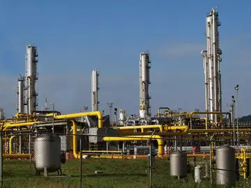 Planta de procesamiento de gas natural