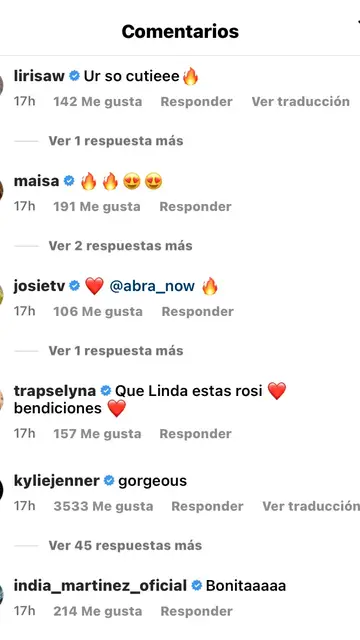 Instagram Rosalía Instagram Rosalía