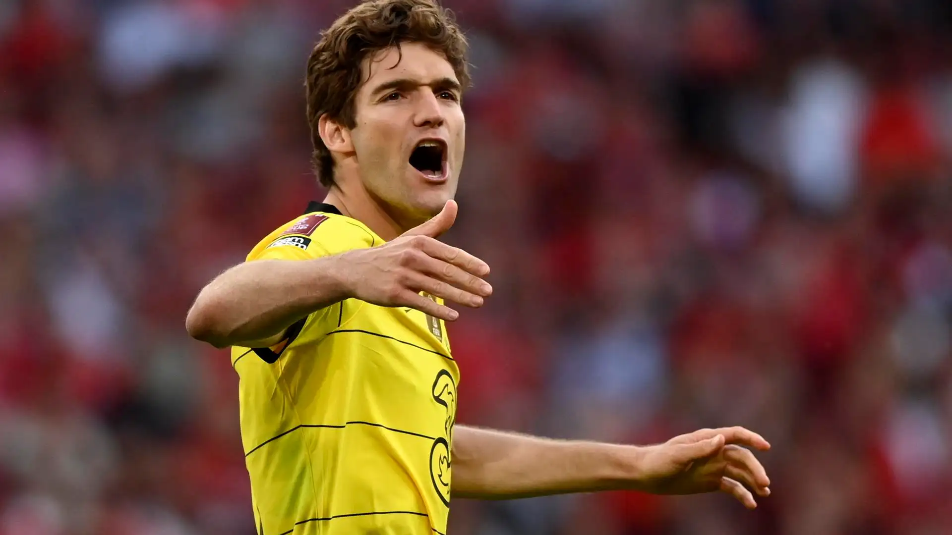 El futbolista del Chelsea Marcos Alonso