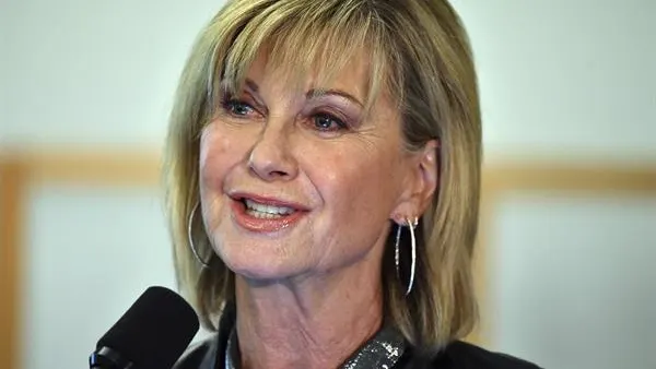 La actriz Olivia Newton-John La actriz Olivia Newton-John