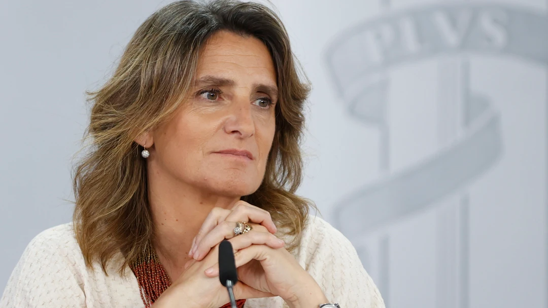 La vicepresidenta tercera y ministra para la Transición Ecológica, Teresa Ribera La vicepresidenta tercera y ministra para la Transición Ecológica, Teresa Ribera
