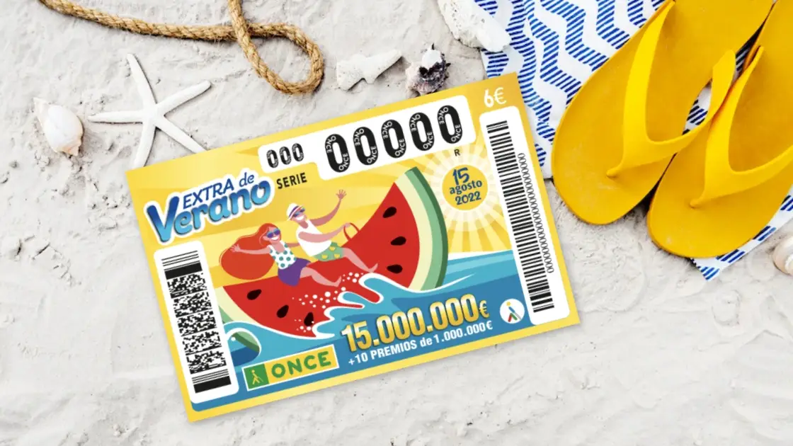 El Sorteo Extra de Verano de la ONCE 2022 se celebra el 15 de agosto