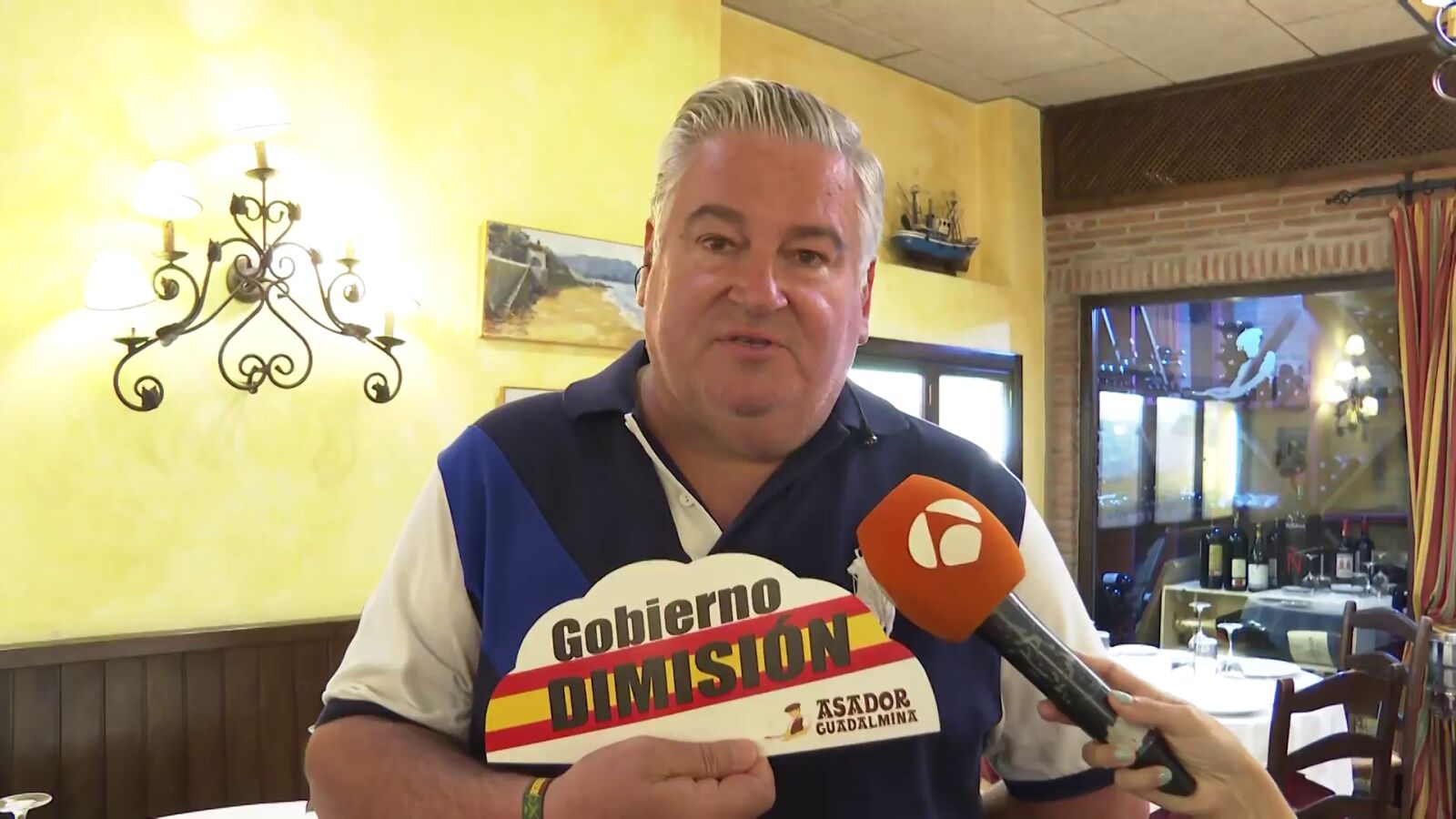 El propietario del Asador Guadalmina, sobre el plan de ahorro energético: 