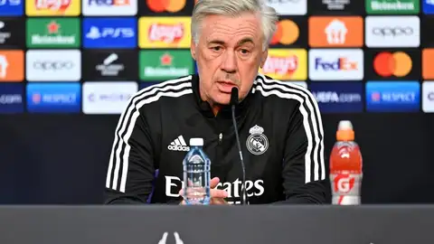 Ancelotti, en rueda de prensa antes de la Supercopa de Europa: Ancelotti, en rueda de prensa antes de la Supercopa de Europa: