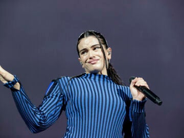 La cantante Rosalía en uno de sus conciertos de su gira "Motomami World Tour"