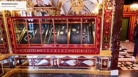 La Bóveda Verde de Dresde, en Alemania La Bóveda Verde de Dresde, en Alemania