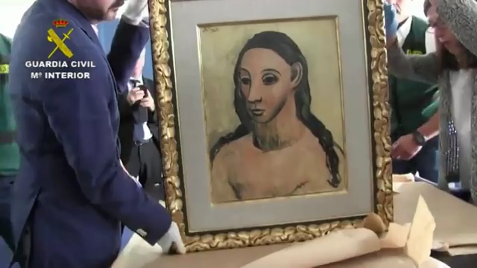 Recuperado el cuadro de Picasso 'cabeza de mujer joven'
