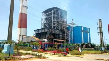 Central termoeléctrica Antonio Guiteras de Matanzas, Cuba