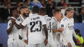 Real Madrid - Frankfurt: Resultado, resumen y goles de la Supercopa, en directo (2-0)