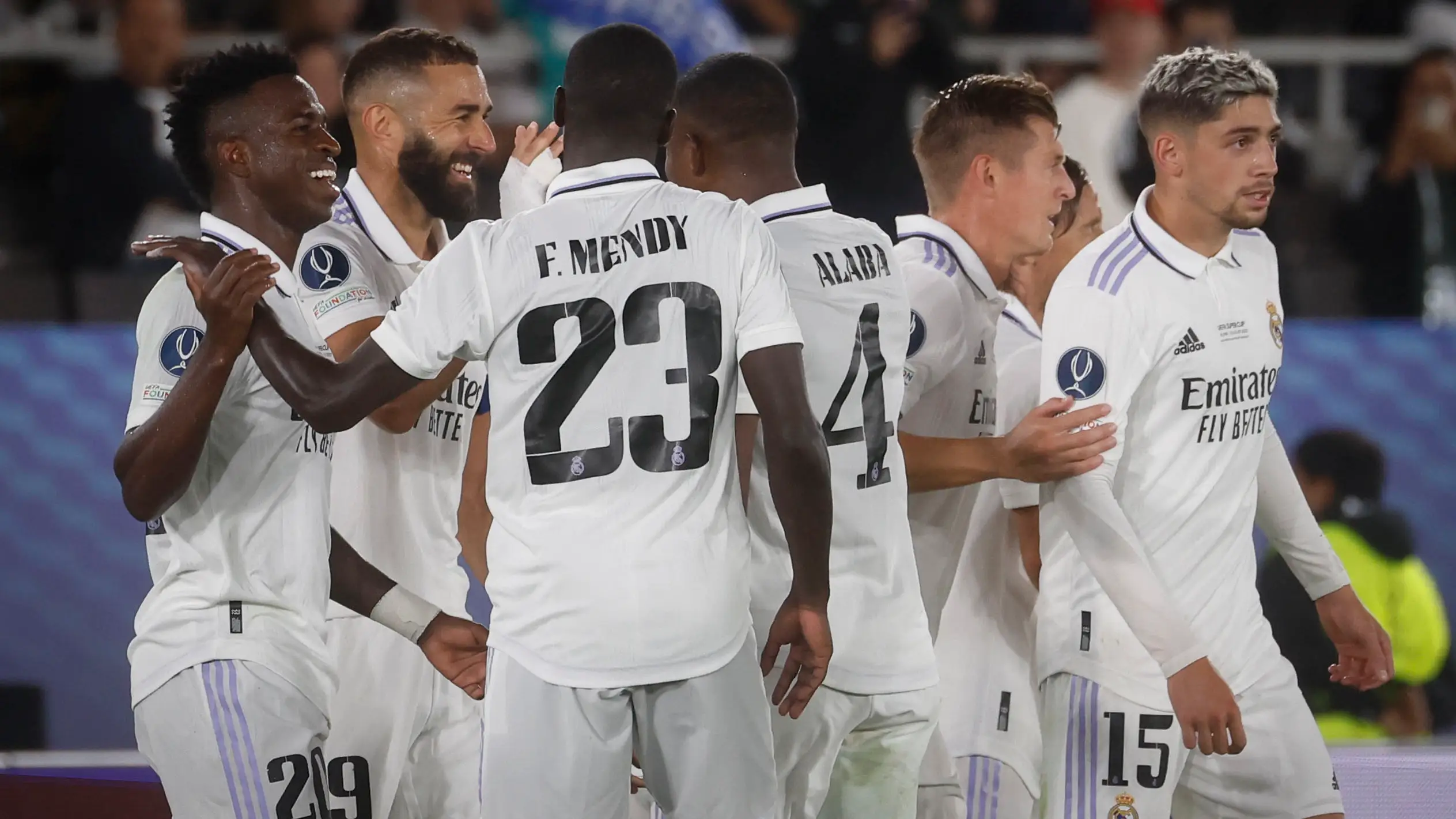 Real Madrid - Frankfurt: Resultado, resumen y goles de la Supercopa, en directo (2-0) Real Madrid - Frankfurt: Resultado, resumen y goles de la Supercopa, en directo (2-0)