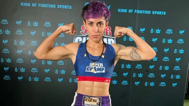 La luchadora gaditana Desireé Rovira La luchadora gaditana Desireé Rovira