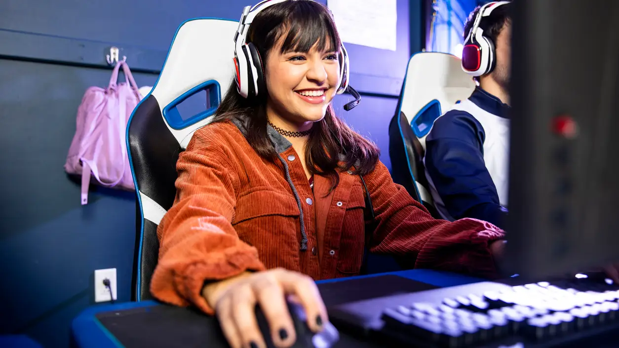 Una chica 'gamer'