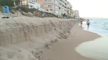Escalón playa Valencia