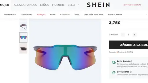Gafas pantalla espejo Gafas pantalla espejo
