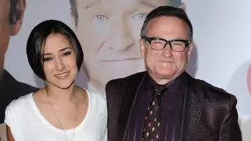 Robin Williams y su hija Zelda Williams