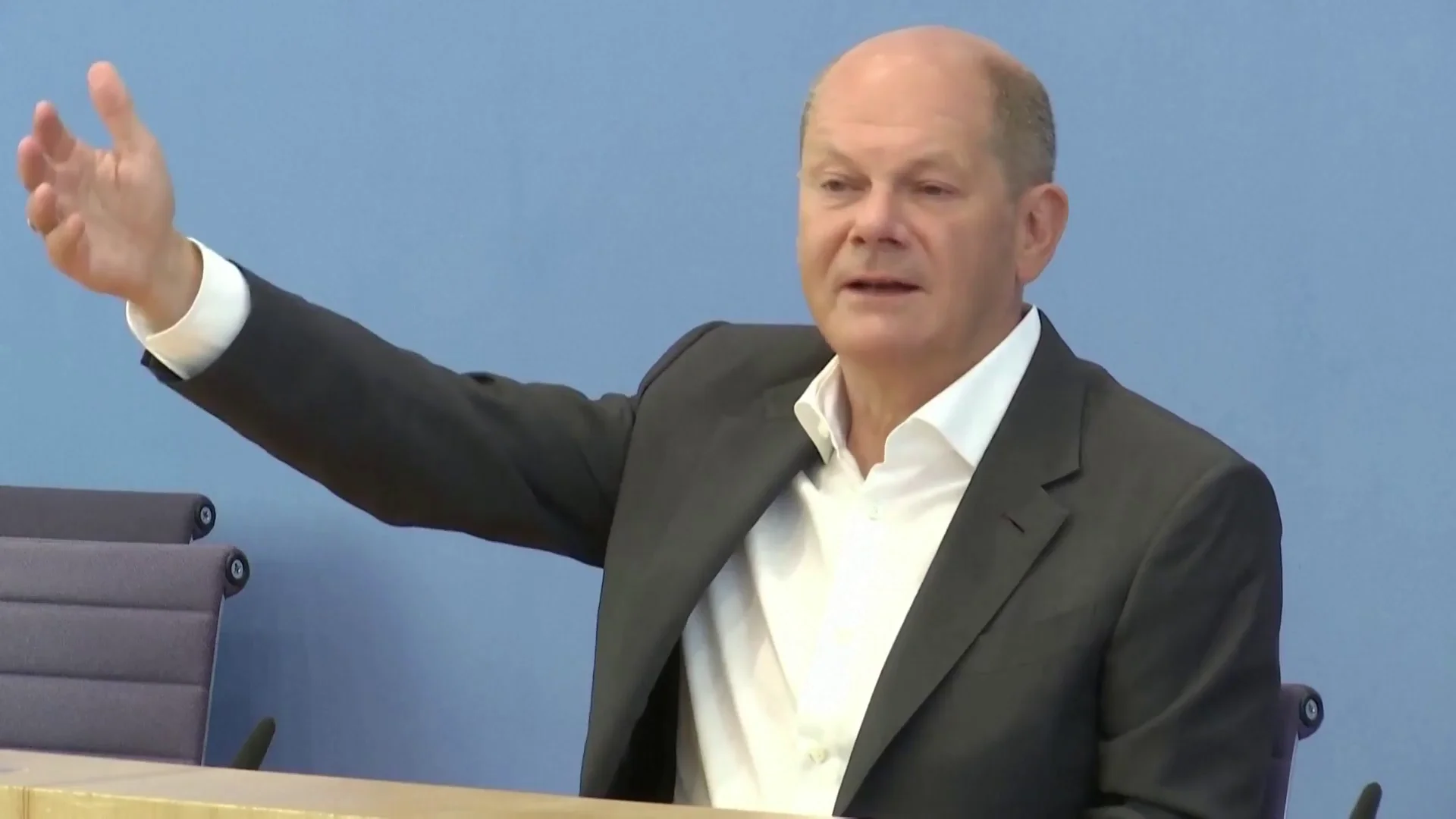 El canciller federal de Alemania, Olaf Scholz El canciller federal de Alemania, Olaf Scholz