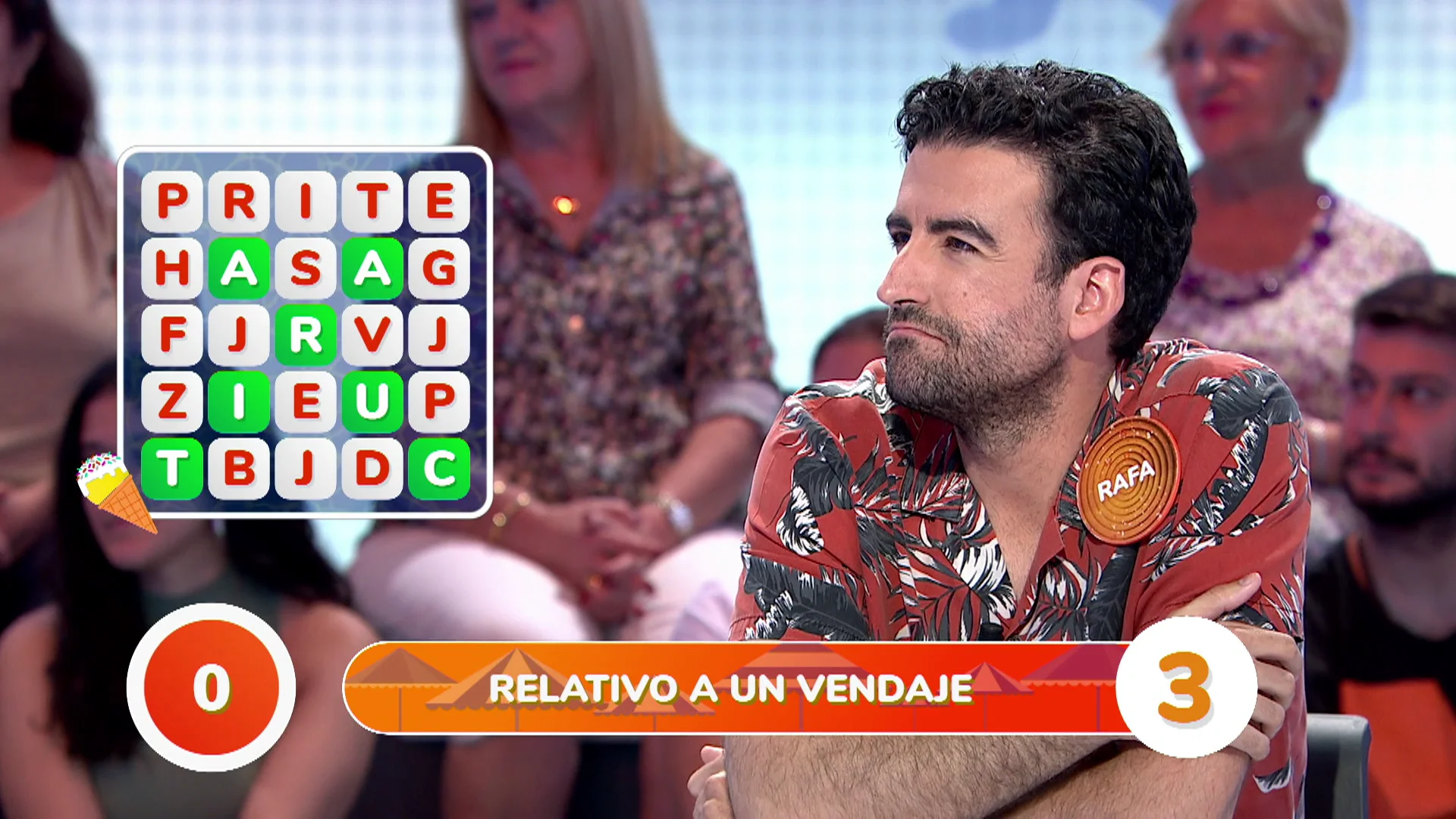 Rafa, de nuevo en manos del &lsquo;PasapalaVar&rsquo;: &iquest;entra su respuesta en el &uacute;ltimo segundo?